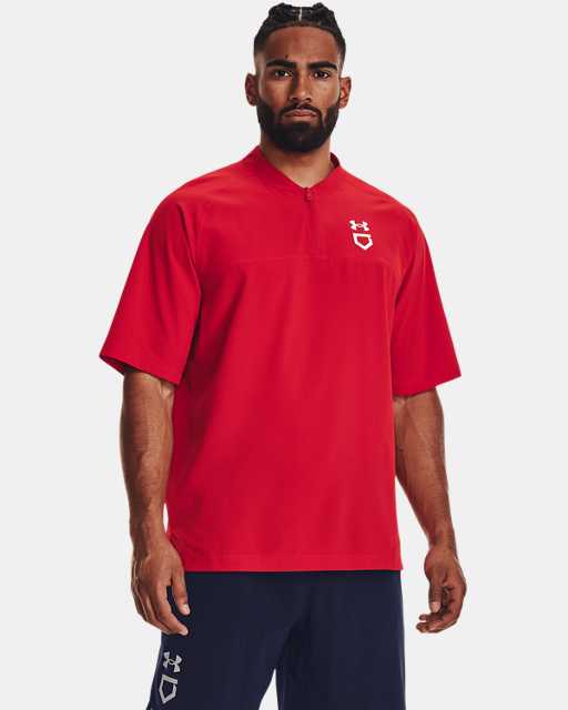 Veste de cage à manches courtes UA Utility pour hommes Veste de cage à manches courtes UA Utility pour hommes